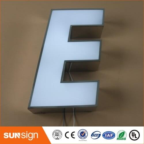 New Arrival! outdoor frontlit channel letters business sign logo for decoration