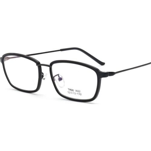 TR90 Frame Prescription Glasses Men Vintage Eyewear Eye glasses Women Frame Glasses 822 Optical glasses 52-13-132