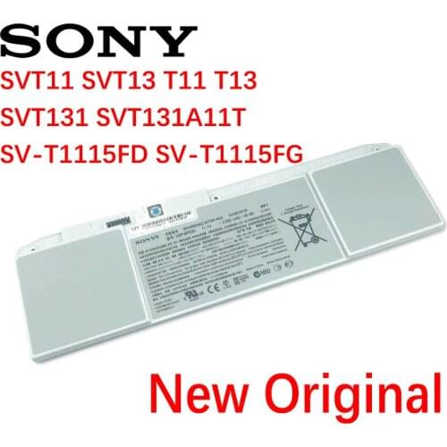 Sony Original VGP-BPS30 Laptop Battery For Sony VAIO SVT-11 SVT-13 T11 T13 SVT-1111M1E/S VT13117ECS Series Notebook 45Wh 11.1V