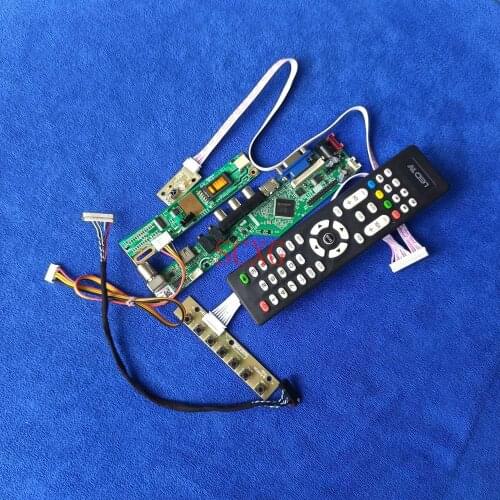 For B121EW05/B121EW06/CLAA121WA01 LVDS 20-Pin 1280*800 LCD monitor driver board Signal Analog VGA USB HDMI-compatible 1CCFL Kit