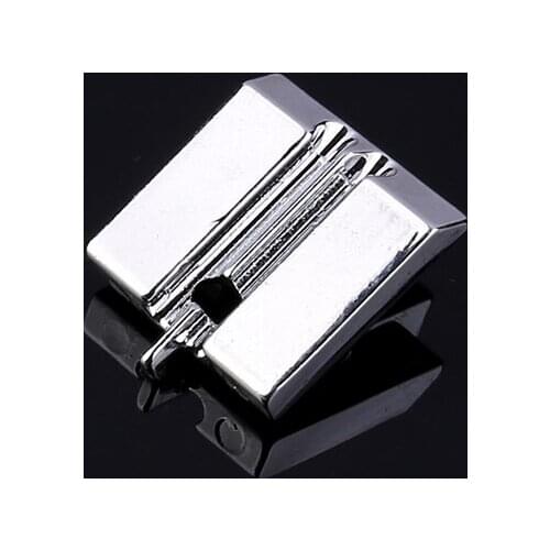 Pulaqi 1PCS Useful Walking Foot Accessories Zipper Sewing Machine Presser Foot Metal Invisible Household Sewing Machine Creative