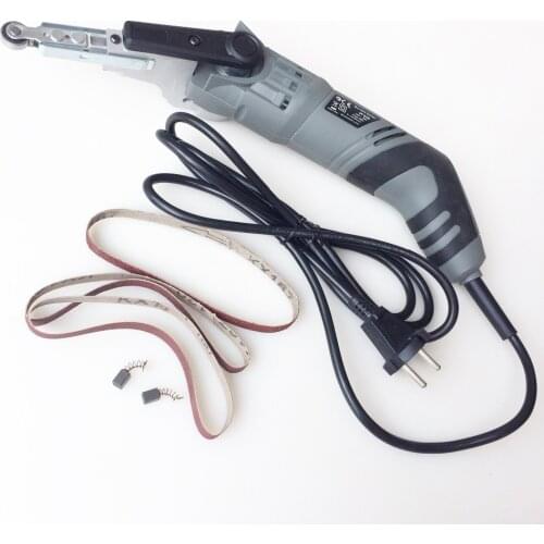 Industrial electric Belt Sander Machine 260W, electric Sanding Grinding Sharpening machine tools 330x10MM