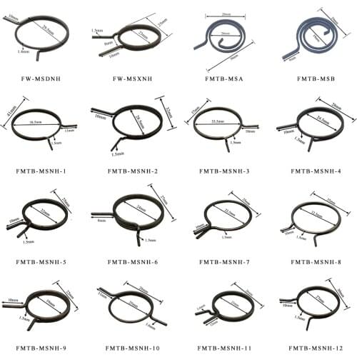 Anti theft door Electronic lock spring Various specifications the handle torsion spring