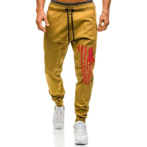 Sweatpants Fashion Jogger Trousers Men National Flag Printing Design Leisure Streetwear Sports Pants Dropshipping Wholesales