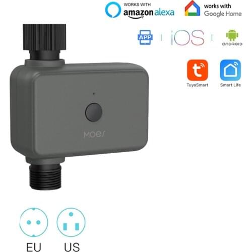 WIFI Watering Timer IP55 Automatic Drip Irrigation Garden Water Controller Valve Google Assistant Smart Home,Alexa Bluetooth