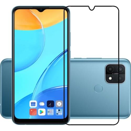 75 Pcs/Lot 2.5D Premium Tempered Glass for Oppo A15 CPH2185 Full Cover Screen Protector Protective Film for Oppo A15 CPH2185