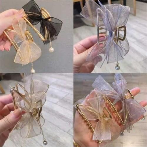 2021 Women Girls Geometric Pendants Metal Hair Claw Clip Clamps Hair Crab Diverse Shape Hair Clip Hairpin Large Size