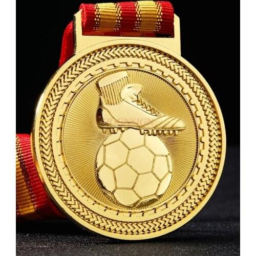 Golden Boot Awards Best Shooter Commemorative Metal Medal Listed Football Medal Youth Soccer Game 2021