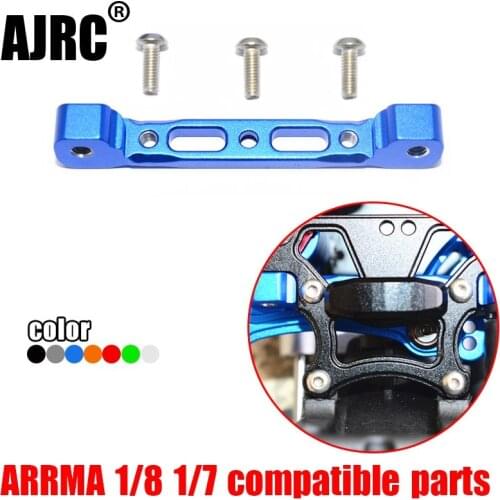 Aluminum alloy front upper swing arm rear arm fixing block for ARRMA 1/8 1/7 MOJAVE/TYPHON/SENTON/KRATON/OUTCAST/TALION AR30379