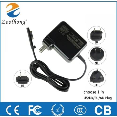 For Microsoft Surface Pro 4 AU/EU/UK Plug 15V 4A 60W Surface book Adapter Charger Power Supply