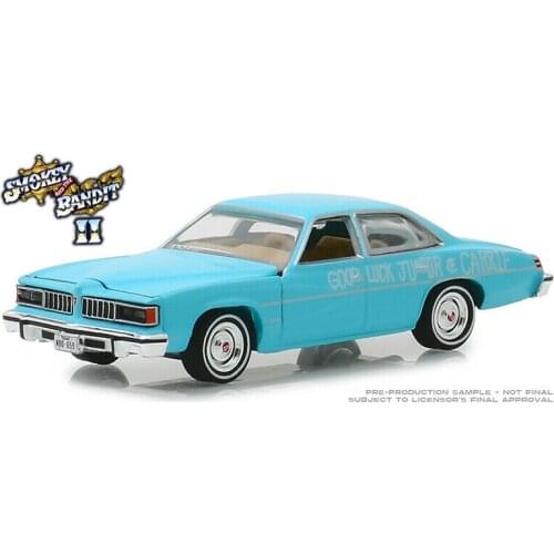 GreenLight 1:64 1977 Pon tiac LeMans Wedding Car alloy toy car toys for children diecast model car Birthday gift