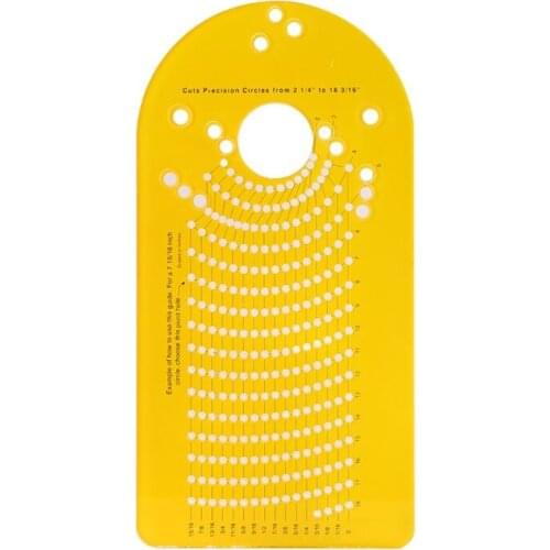 Router Circle Guide Circle Cutting Jig for Plunge Router 2-1/4 to 18-3/16 inch