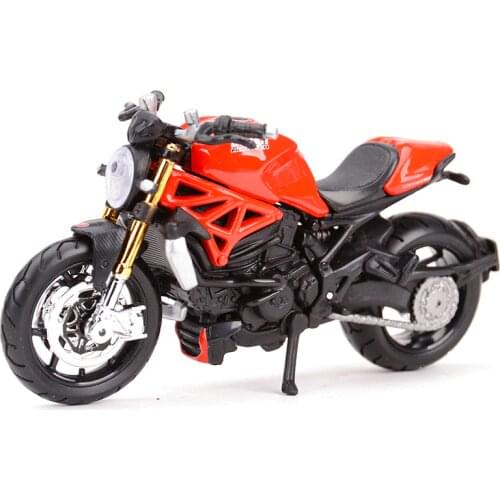 Maisto 1:18 Ducati-Monster1200S Static Die Cast Vehicles Collectible Hobbies Motorcycle Model Toys