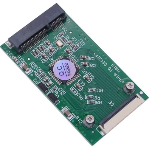 Mini PCI-E SATA mSATA SSD to 40pin 1.8 Inch ZIF CE SSD Converter Card Computer For ZIF HDD Hard Disk