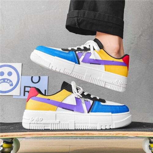 Mens Shoes Autumn 2021 New Low Help Casual Shoe Mens Casual Korean Edition Trend Small White Shoes Joker Board Shoe