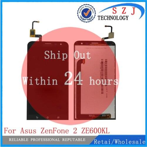 New 6 '' 1920x1080 IPS LCD For ZenFone 2 Laser ZE600KL LCD Display Matrix + Touch Screen Digitizer Replacement Parts