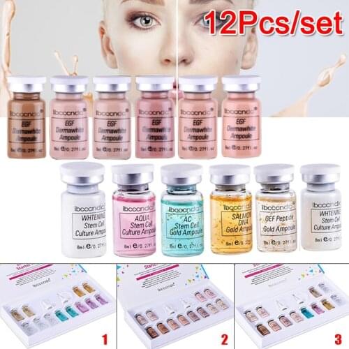 Facial Booster Whitening Acne Healing Treatment Meso White Booster Ampoule Bbglow Serum Starter Face Cream Primer Makeup