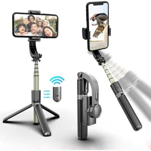 Black/White Mobile Stabilizer Axis Smart Phone Gimbal Stabilizer ABS+Aluminum Alloy Accessories for Photography