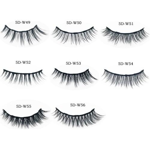 Magnetic lashes Flash Girl 5D-W series 48style mink magnetic eyelashes and eyeliner suit thick eyelashes