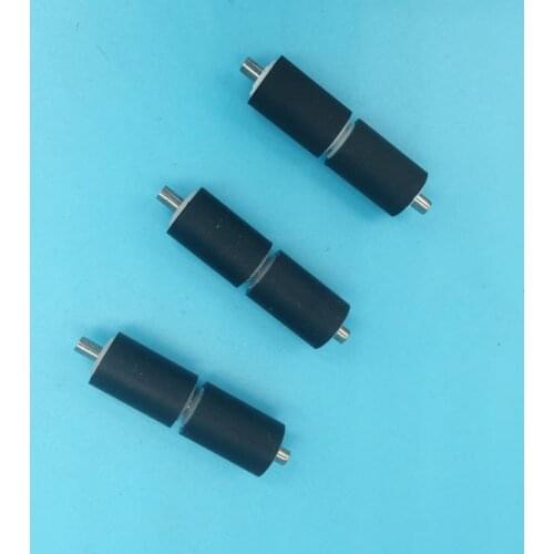 10pcs Inkjet printer rubber pinch roller 17mm for Allwin Human Xuli konica 512 printhead paper pressure pinch roller wheel