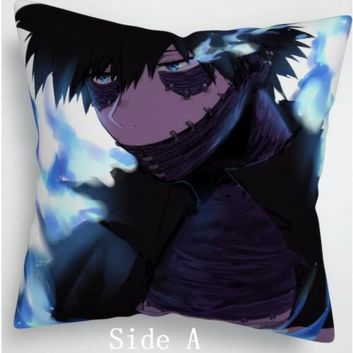 Suef Anime manga My Boku no hero academia Dabi Anime two sided Pillow Cushion Case Cover 995