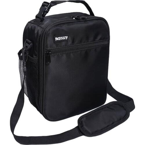 Facecozy Insulated Thermal Picnic Bags Women Men Camping Fridge Cooler Bag Waterproof Portable Lunch Box Tote School FoodStorage