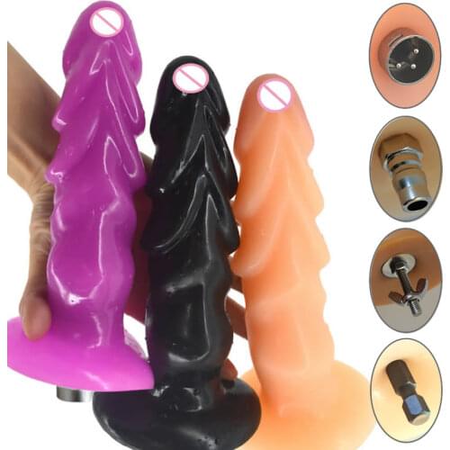 Traditional Sex Machine Attachment 3XLR Accessories Dildo Suction Cup Sex Love Machine For Women Man Y12