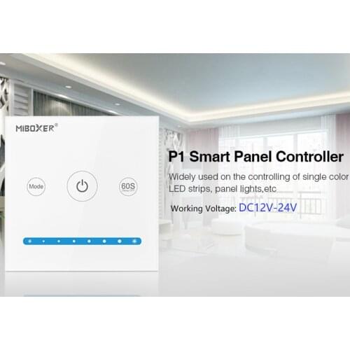 P1/P2/P3 Smart Led Panel Controller DC12V-24V smart led Dimmer for RGB/RGBW/RGB+CCT/Color Temperature/CCT Panel Light Led Strip