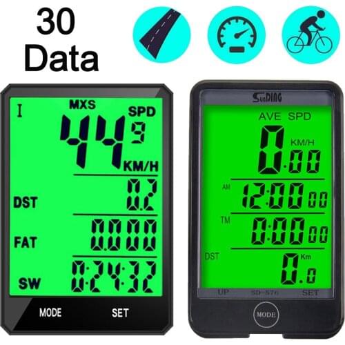 Bike Computer Wireless And Wired MTB Bicycle Cycling Odometer Stopwatch Speedometer Watch LED Bike Monitor Cycling Gadgets