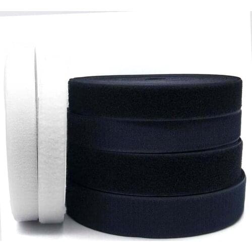 1Meter/Metrer Nylon Hook And Loop Tape Fastener Tape Ties Magic Hook-And-Loop Fasten Tape 2/3/5/6/7/8/10/cm Velcros Wholesale