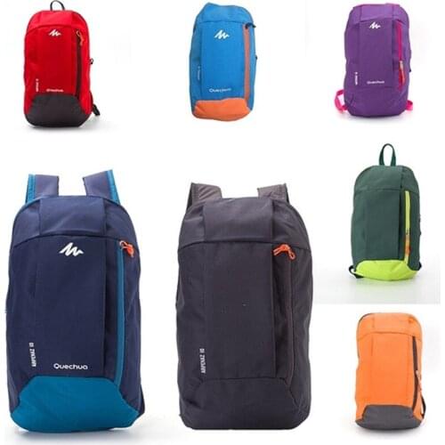 10 Colors 10L Unisex Lightness Bag Casual Outdoor Sports Knapsack Spring Summer Nylon Women Backpacks Shoulder Bags Small