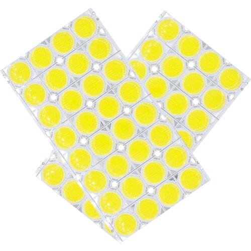 32pcs a lot 30W LED COB Light Bulb On Board 19*19mm High Power LED Chip Light Lamp Spotlight Downlight Lamps