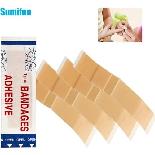 50pcs Adhesive Wound Patch Dressings Paste Finger band-aid Breathable Medical Plaster Breathable Waterproof
