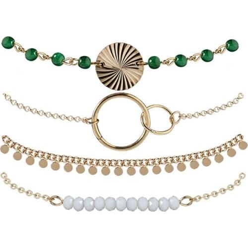 ANIWON White Bracelets