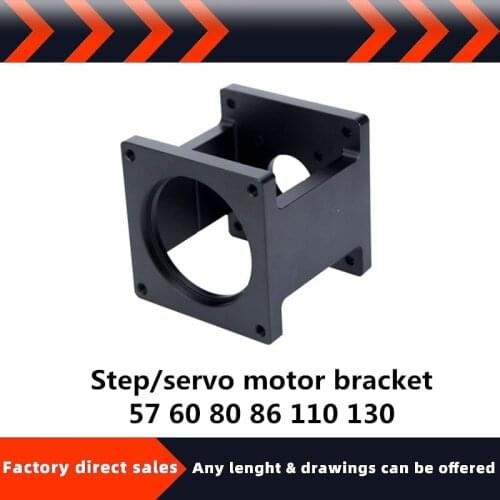 Stepper Servo Motor Base 57 60 80 86 110 130 Fixed Bracket Base Frame Motor Mounting Base