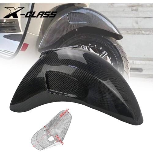 Motorcycle Mudguard Front Wheel Fender Splash Proof Pad Plate Carbon Fiber Accessories for VESPA SPRINT PRIMAVERA 150 2013-2021
