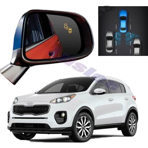 Car BSM BSD BSA Radar Warning Safety Driving Alert Mirror Detection Sensor For KIA Sportage R KX5 QL 2015 2016 2017 2018 2020