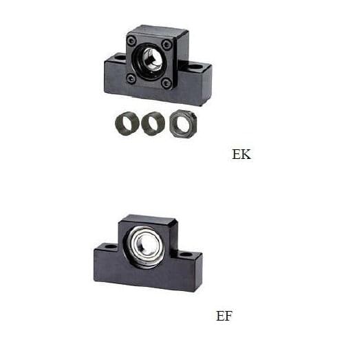 EK6 + EF6 end support for ballscrew Fixed Side and Floated Side with nut