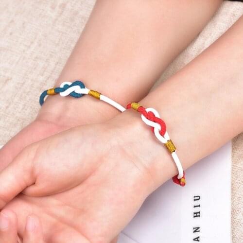 2Pcs All-Consuming Love Bracelets Entangled Cannot Separated Couple Distance Friendship Matching Bracelets Lover Jewelry
