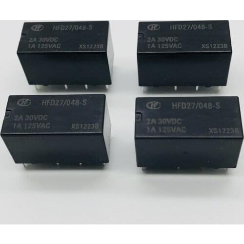 JRC-27F HFD27-048-S 48VDC 1A125VAC 4078relays