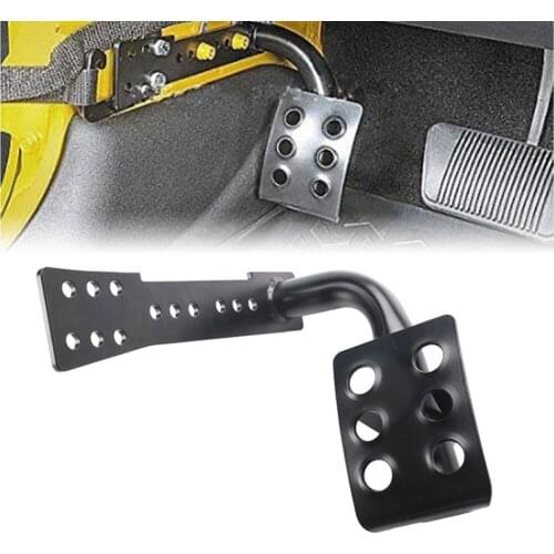 Left Side Foot Rest Steel Dead Pedal for Jeep Wrangler JK Unlimited 2007-2018 Rubicon Sahara x Off Road Sport Accessories