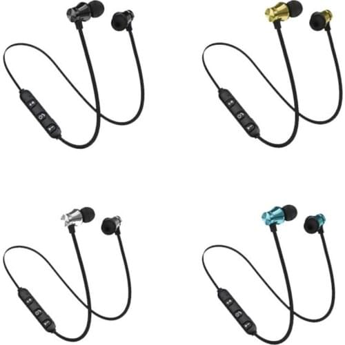 Magnetic Wireless bluetooth Earphone XT11 music headset Phone Neckband sport Earbuds Earphone with Mic For iPhone Samsung Xiaomi