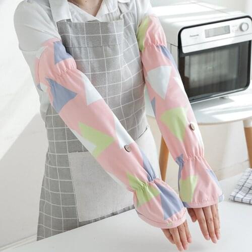Arm Sleeves Covers Reusable Waterproof Arm Protector Protective Oversleeves For Cooking Working B99