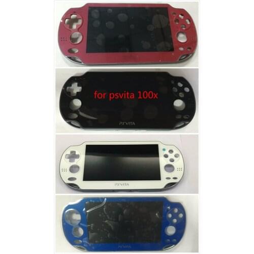 100% New for Playstation PS Vita PSV 1000 1001 Lcd Screen Display + Touch Digitizer + Frame Free Shipping 4 colors