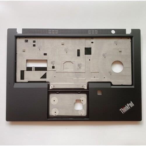 Palmrest Upper Case Keyboard Bezel with FPR Hole for Lenovo Thinkpad T490 T495 P43S T14 Laptop C Cover AP1AC000100 02HK957