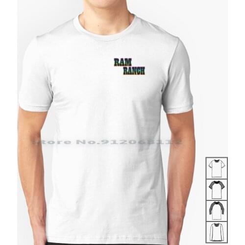 Ram Ranch T Shirt 100% Cotton Ram Ranch Gay Meme Twitch Grant Sodapoppin Sparcmaclived 18 Cow Boys Shower Funny Sex Song Wow