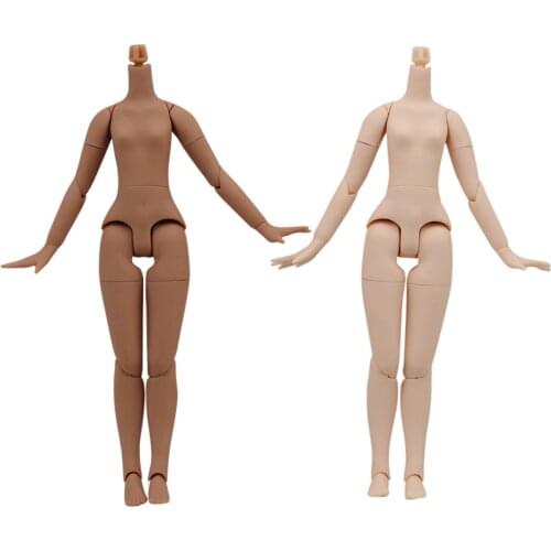 Joint Body 21cm For 30cm 1/6 Blyth icy BJD with small Breast white skin dark skin Suitable for DIY toy gift