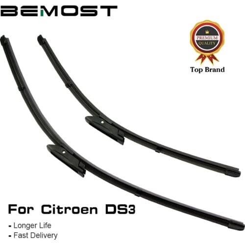 BEMOST Car Front Window Windshield Wiper Blades For Citroen DS3 24"+16",2009 2010 2011 2012 2013 2014 2015 2016 Bayonet Styling