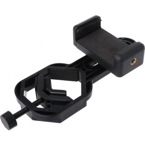 Universal Cell Phone Adapter with Spring Clamp Mount Monocular Microscope Accessories Adapt Telescope Mobile Phone Clip Accessor