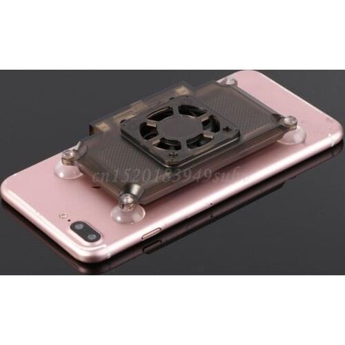 Universal Mobilephone Cooler Cooling Support Holder Fan Radiator For iPhone X Samsung Huawei Xiaomi Smartphone Tablet